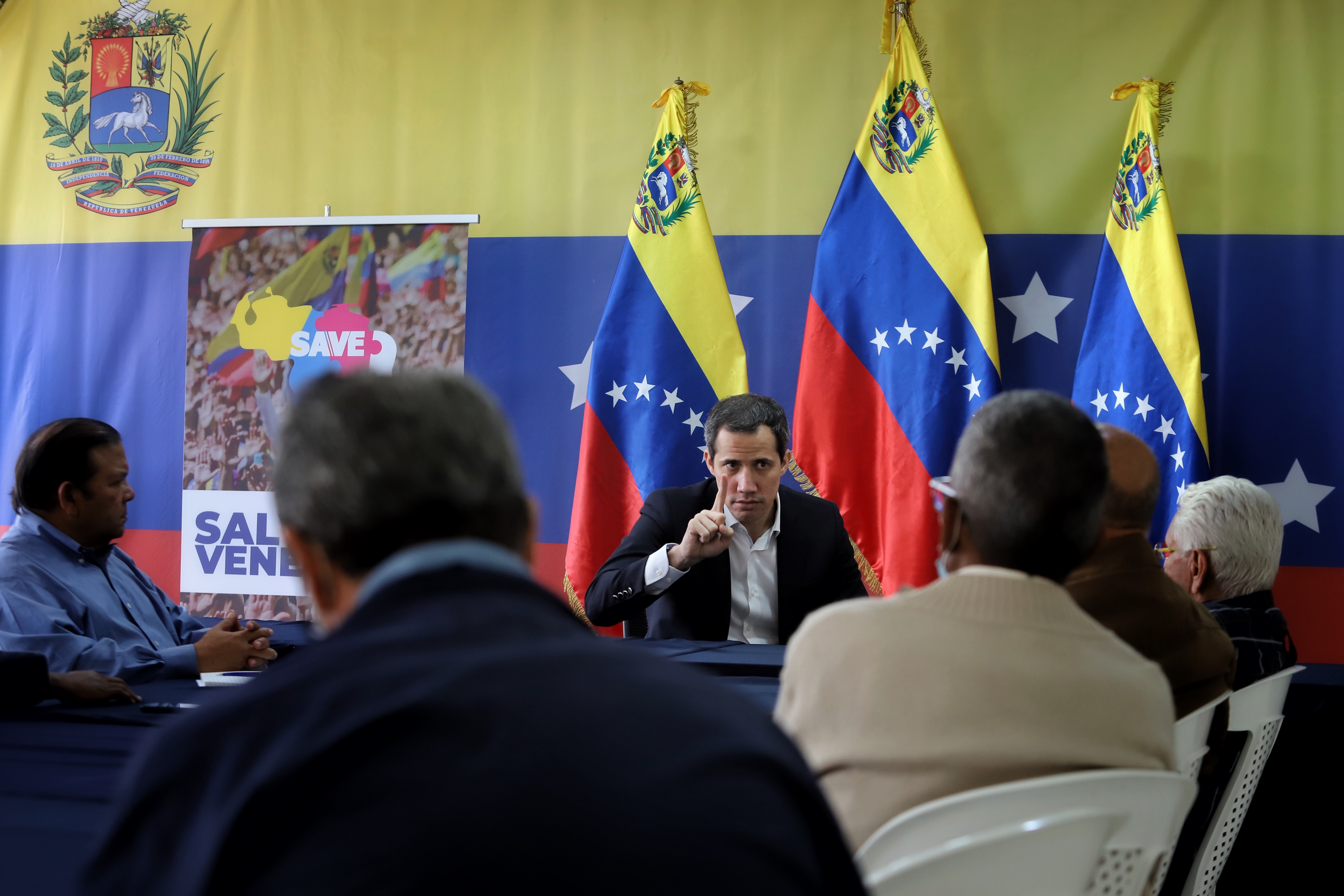 Guaidó se reunió con líderes sindicales de las empresas siderúrgicas: Salvemos Venezuela, salvemos Guayana