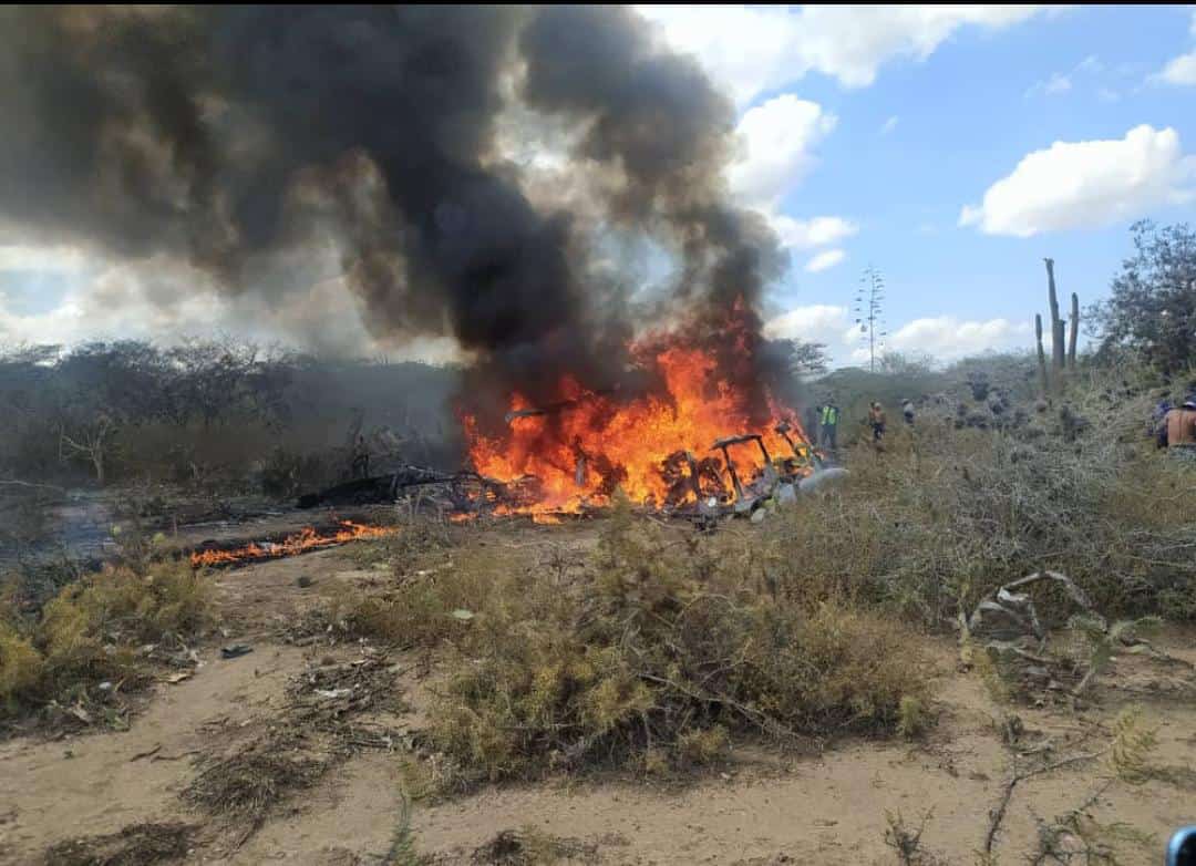 Al menos dos muertos dejó el siniestro del helicóptero del Ejército en Barquisimeto