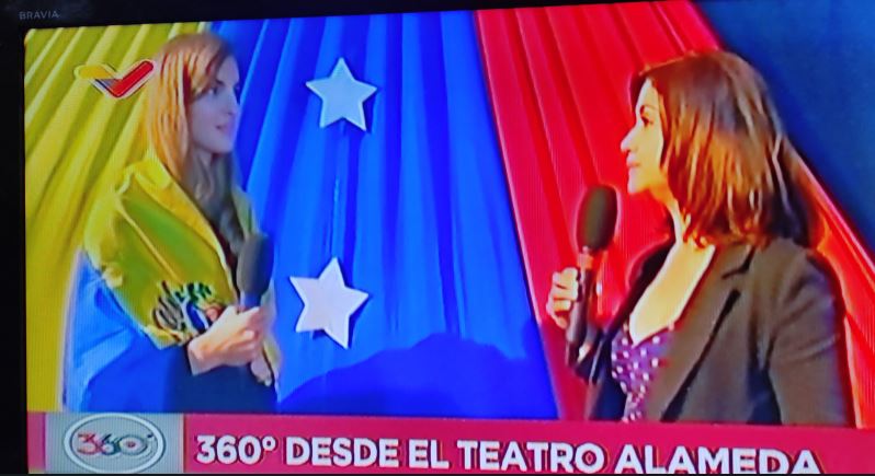 Chavismo mostró a Camila Fabri en VTV para extender la telenovela de Alex Saab