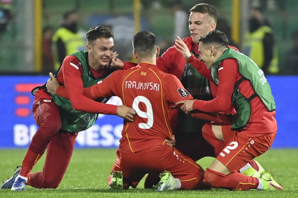 Batacazo histórico: el GOLAZO de Macedonia del Norte que desplomó a Italia (VIDEO)