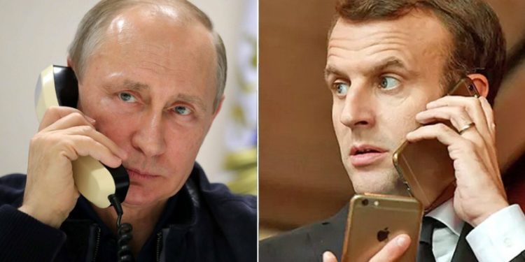 Putin le dijo a Macron que su objetivo en Ucrania se completará a pesar de las negociaciones