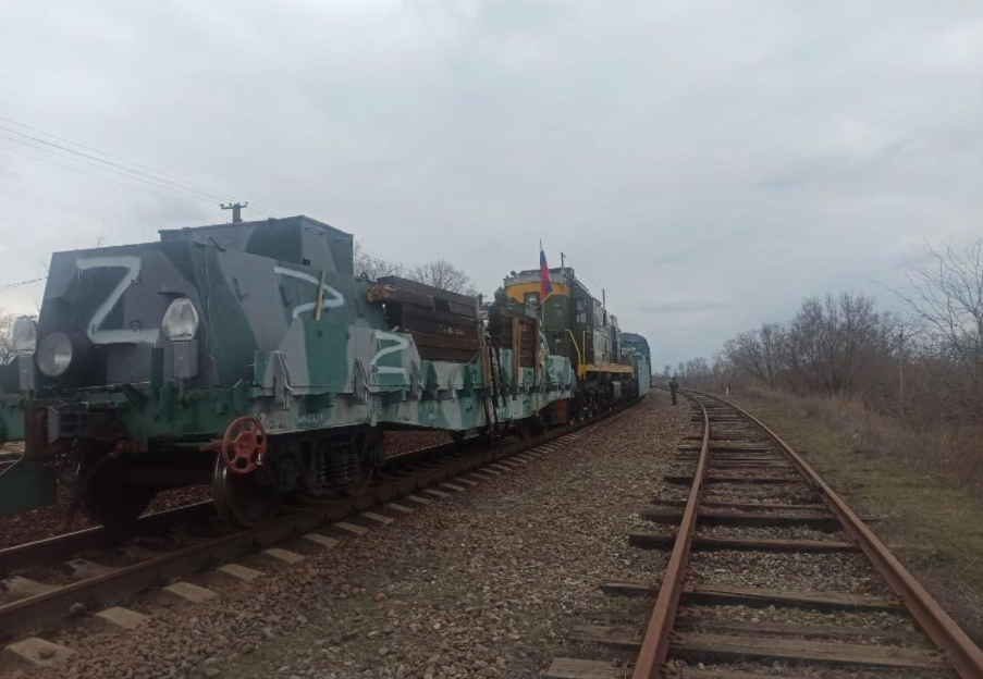 VIDEO: Rusia introdujo “trenes de la muerte” para trasladar armamento pesado en Ucrania