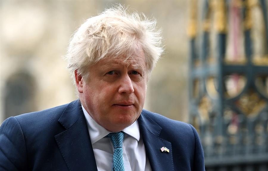 Boris Johnson felicita a Zelenski por el retroceso de las fuerzas rusas en varias áreas de Ucrania