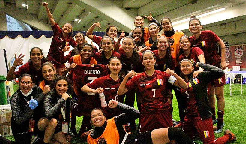 La Vinotinto sub-20 debutó con victoria ante Perú en el Torneo Conmebol femenino