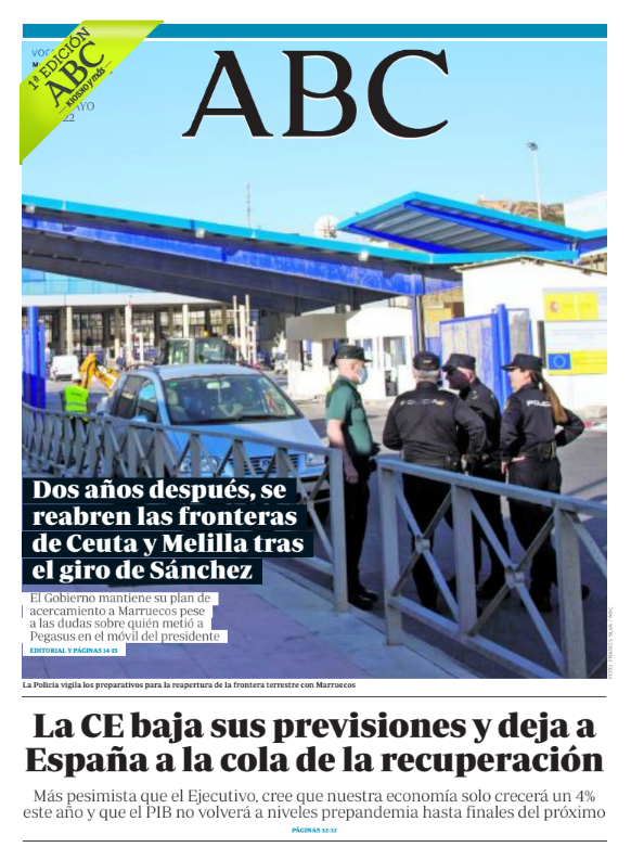 Portadas de la prensa internacional de este martes 17 de mayo de 2022