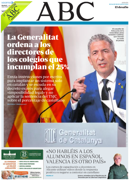 Portadas de la prensa internacional de este miércoles 1 de junio de 2022