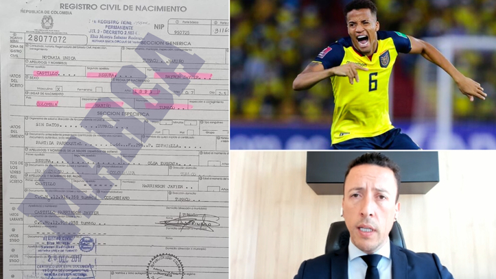 El documento que sacude al Mundial de Qatar 2022: “Ecuador se clasificó con un jugador que no existe”