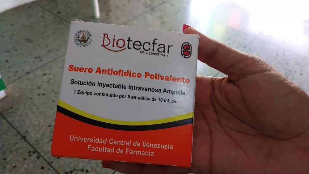 Más de 400 dólares se requieren en Lara para comprar suero antiofídico