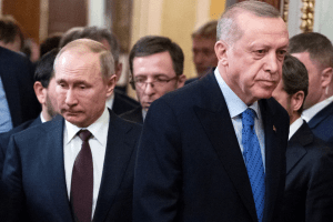 Putin y Erdogan se encuentran cara a cara para abordar las tensiones en Ucrania