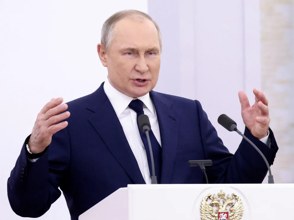 Putin denuncia que el bloqueo de activos rusos es “un robo” de Occidente