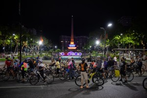 Ciclistas venezolanos exigieron ser tomados en cuenta por las autoridades