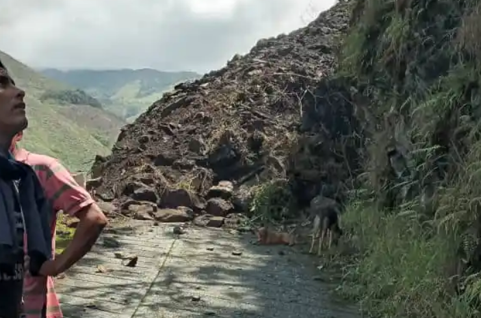 Lluvias en Mérida dejó aislados a los habitantes de Aricagua (VIDEO)