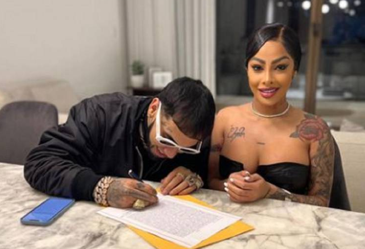 VIDEO: Anuel AA y Yailin se casaron por civil en República Dominicana