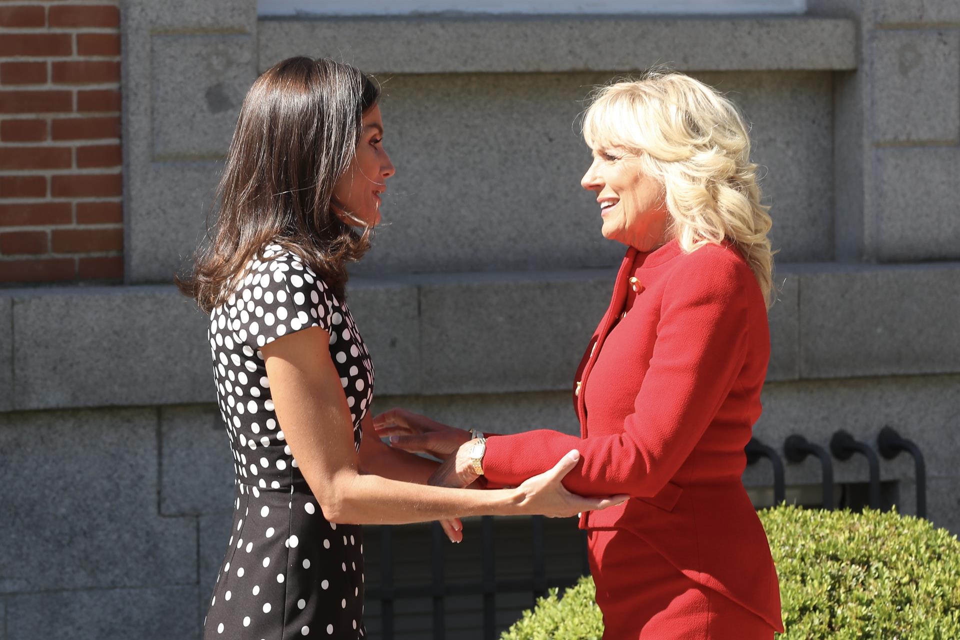 Jill Biden agradece a la reina haberle mostrado “la belleza de España”