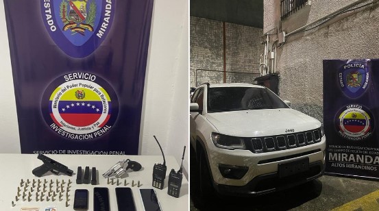 Falsos funcionarios policiales involucrados en un secuestro frustrado en Miranda