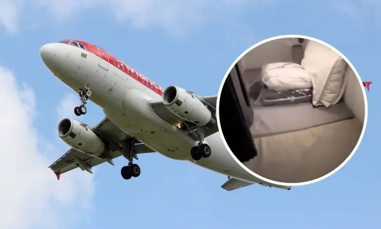 Los inauditos espacios ocultos donde descansa la tripulación de un vuelo en EEUU (VIDEO)