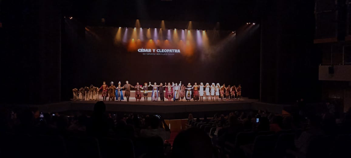 César y Cleopatra llegaron a Venezuela para contar su historia en el teatro Teresa Carreño (VIDEO)