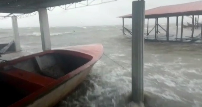 Inesperado fenómeno natural en Zulia impidió el retorno de los pescadores durante varias horas