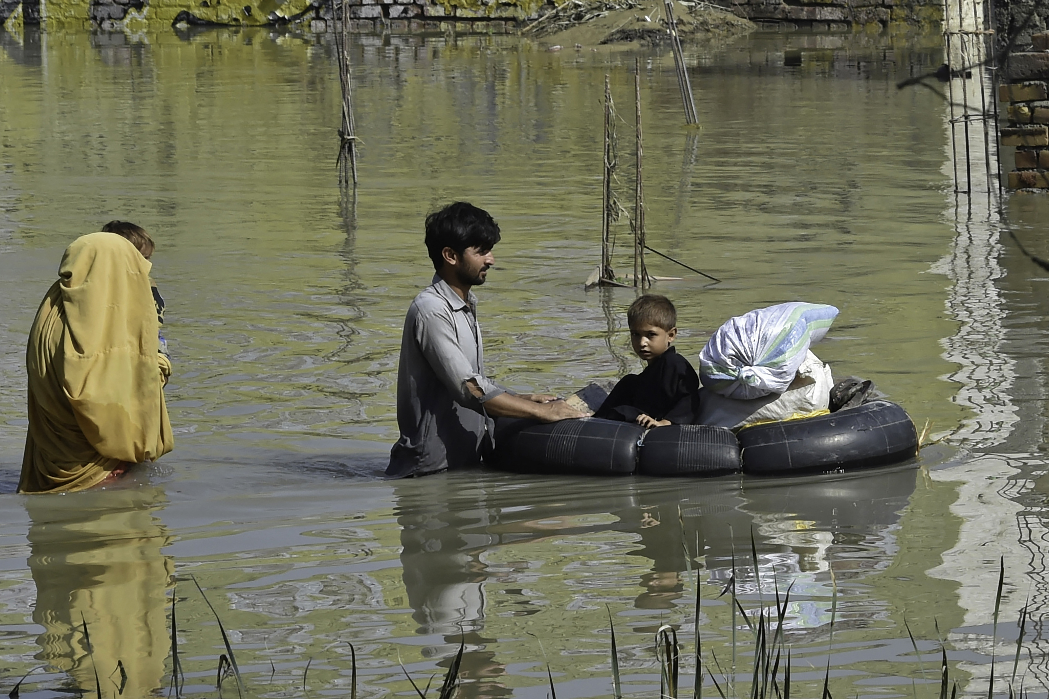 Guterres calificó como “masacre climática” lo ocurrido en Pakistán tras las devastadoras inundaciones