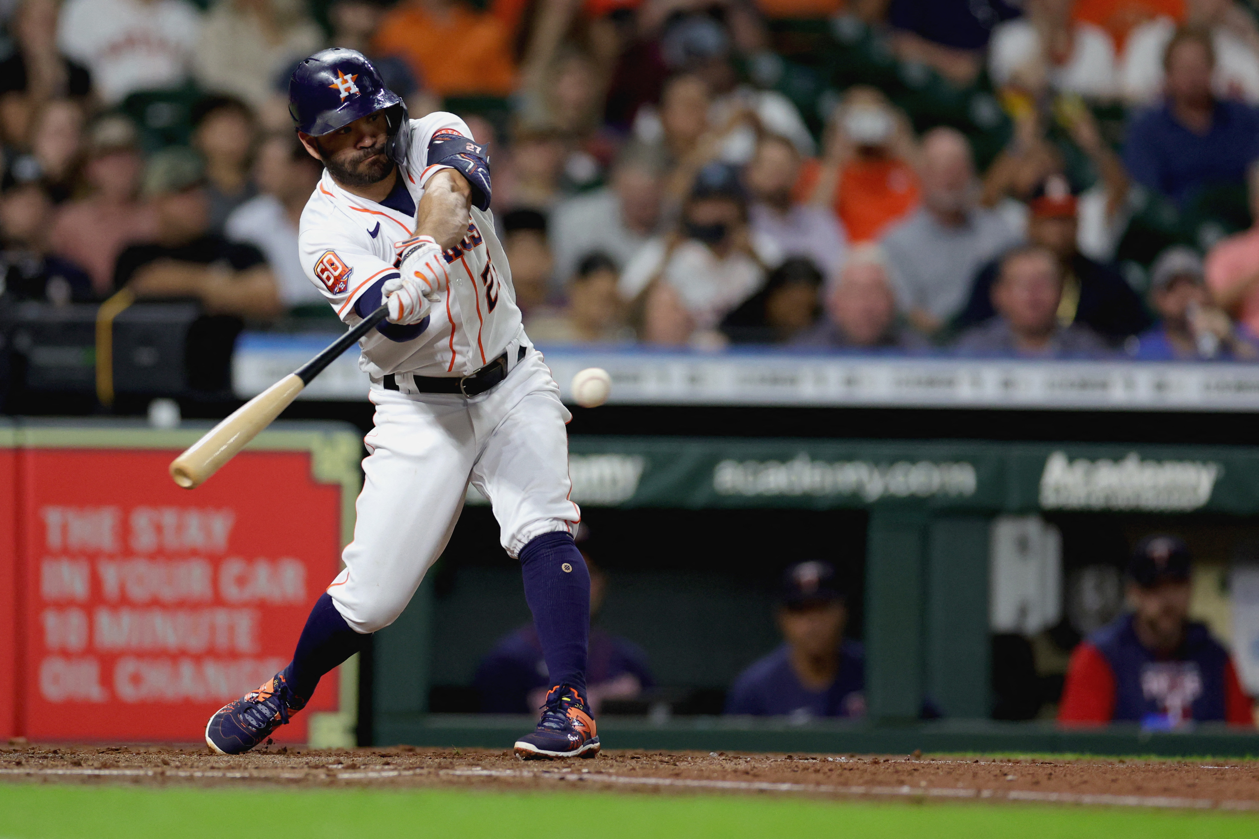 José Altuve pegó su TABLAZO número 21 de la temporada ante los Mellizos (Video)