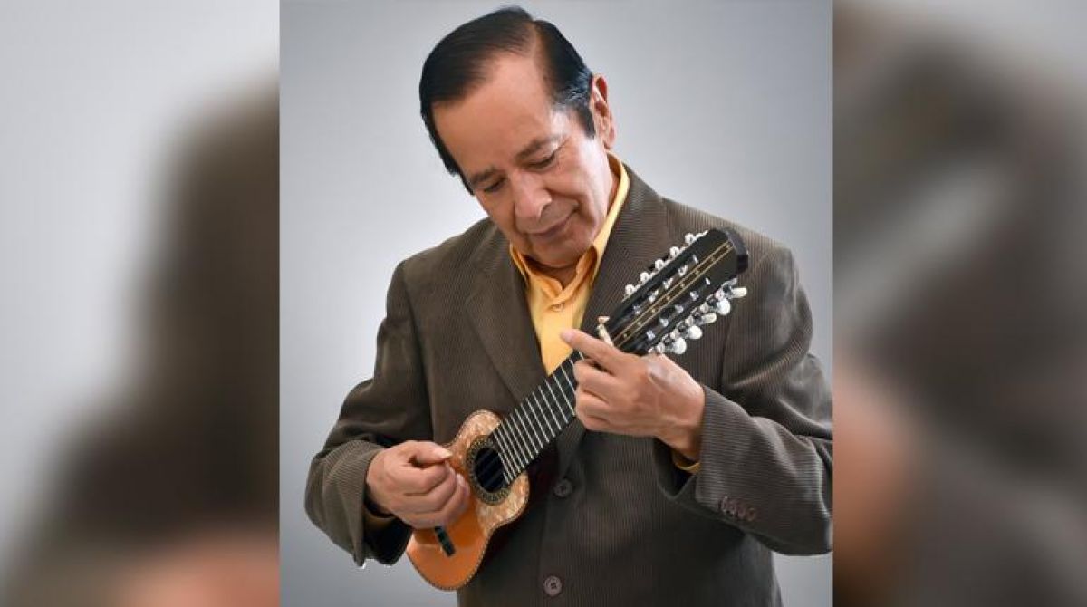 Falleció a los 82 años Ernesto Cavour, el “maestro del charango” de Bolivia