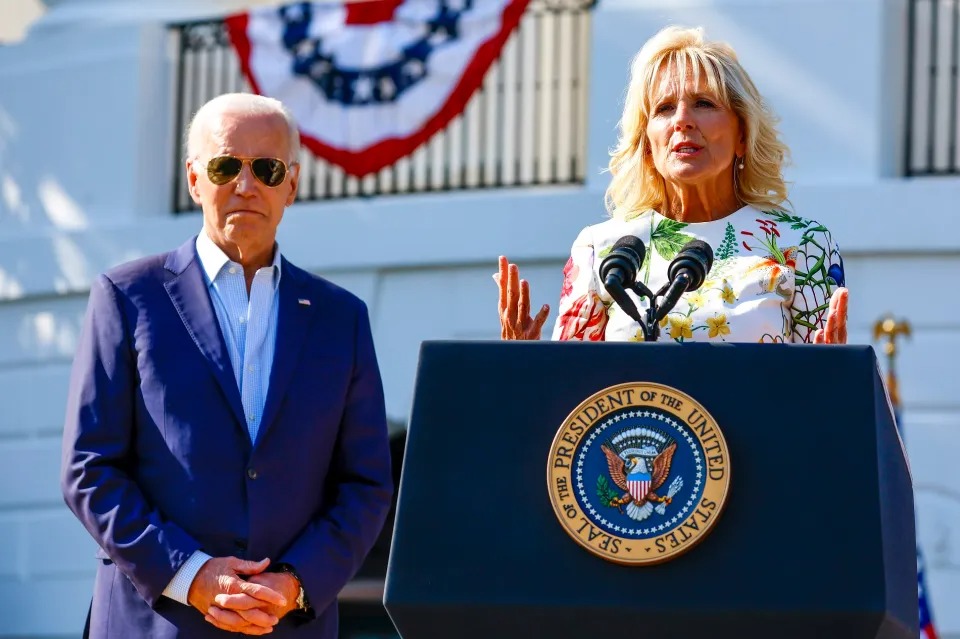 Jill Biden vuelve a dar positivo por Covid-19