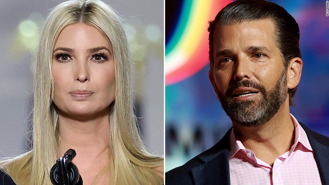 Ivanka y Donald Trump Jr. declararán como parte de la investigación sobre las finanzas de la Organización Trump