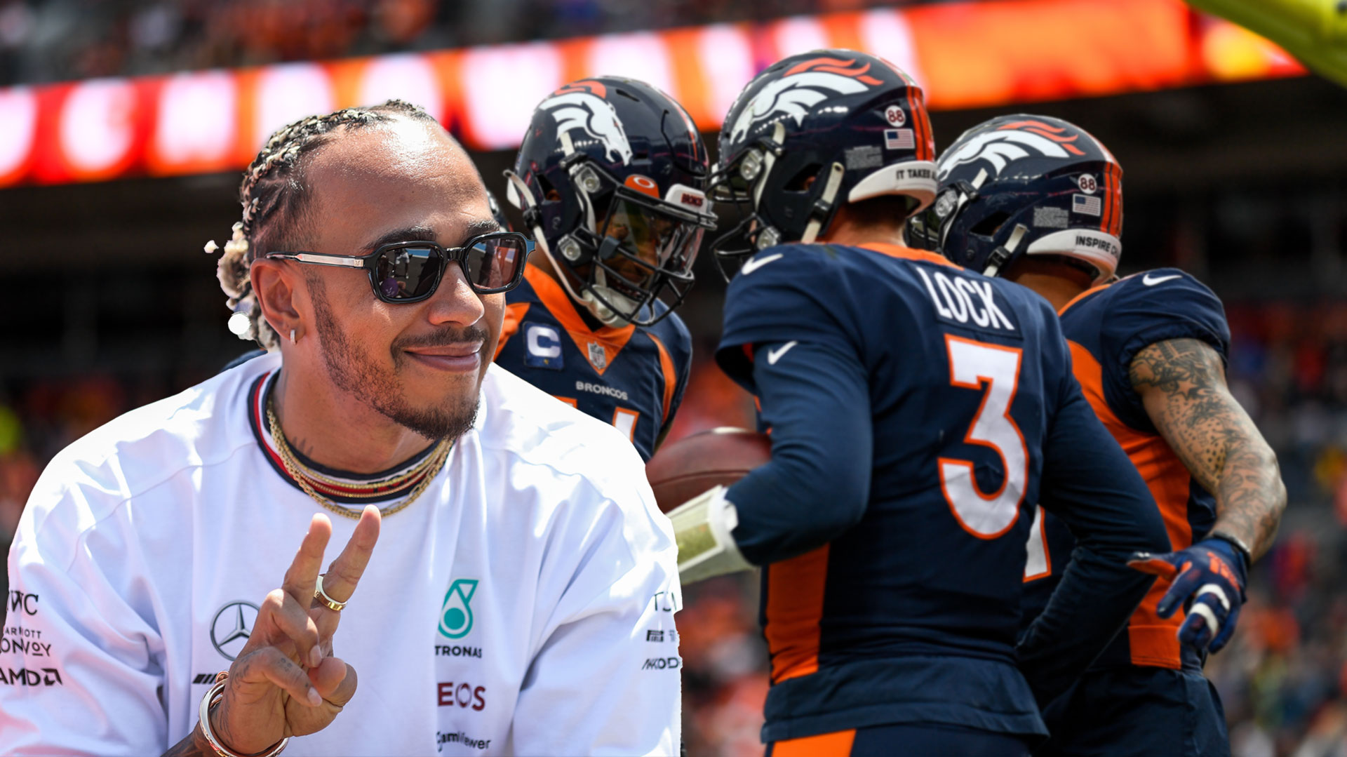 Lewis Hamilton se une al grupo de dueños de los Denver Broncos de la NFL