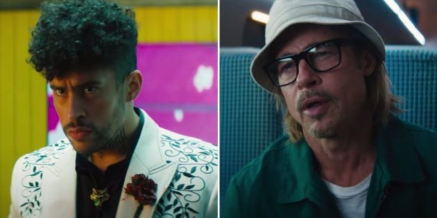 Brad Pitt y Bad Bunny lideran la taquilla de EEUU con “Bullet Train”