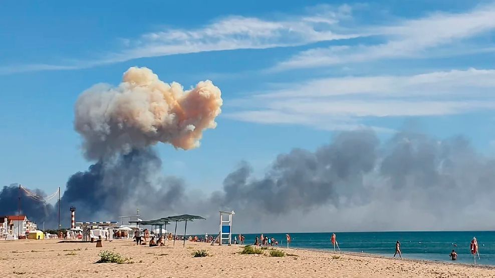 Ataques ucranianos en Crimea dejaron fuera de servicio a varios aviones de combate rusos