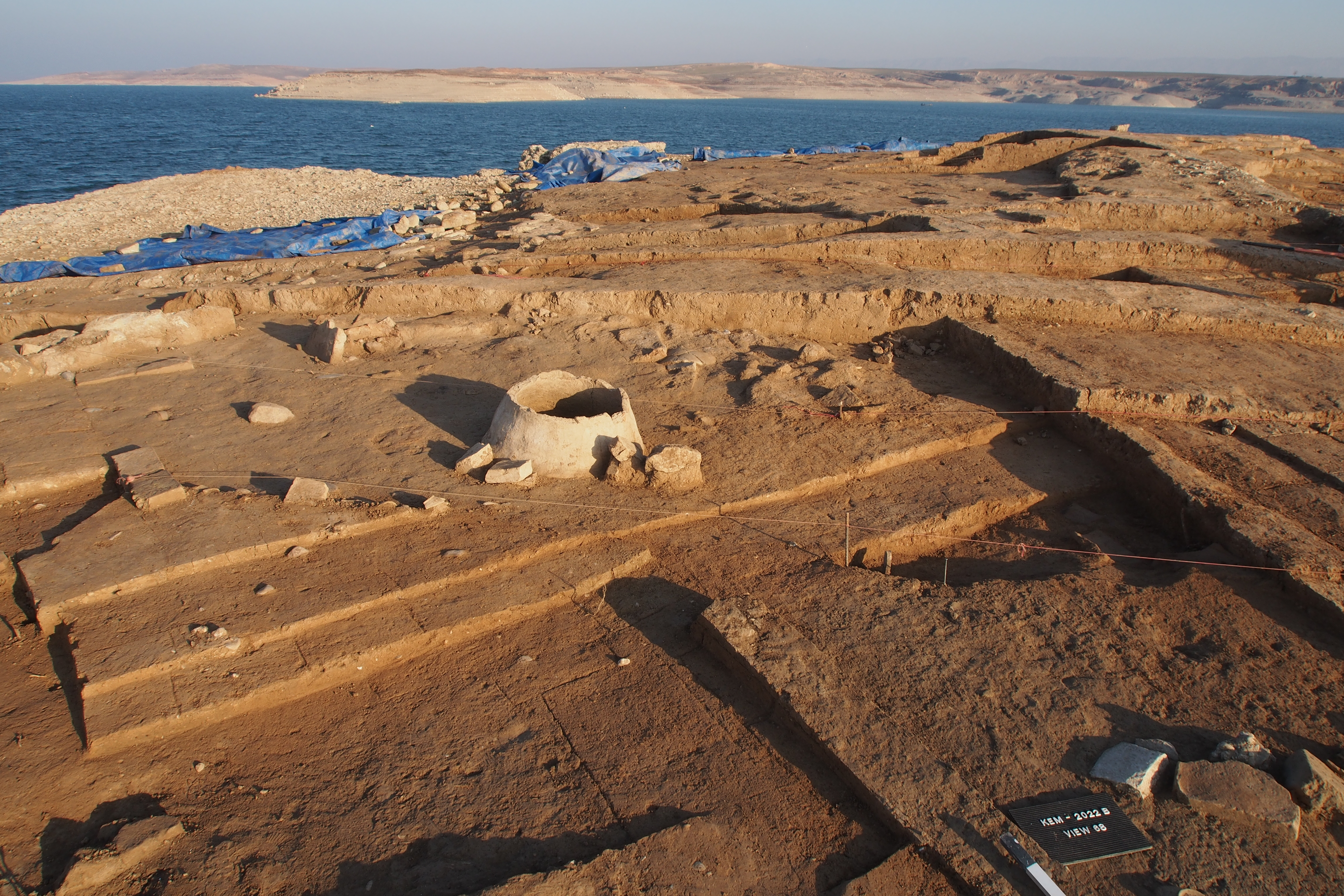 Fuerte sequía deja al descubierto tesoros arqueológicos en Mesopotamia (FOTOS)