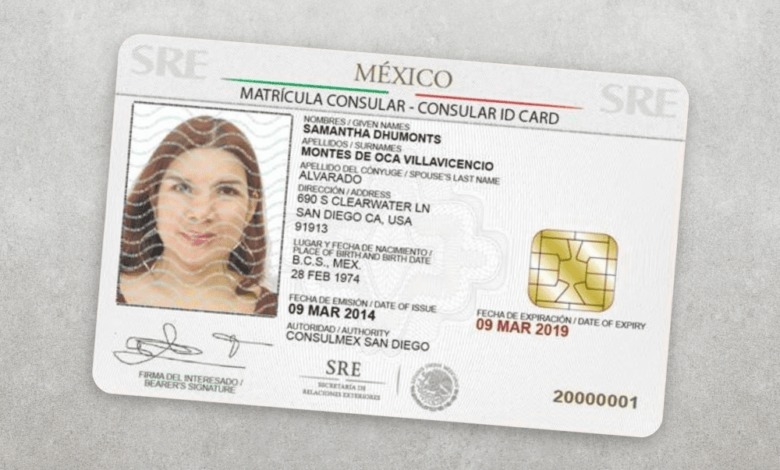 Qué es la matrícula consular y de qué forma se utiliza en EEUU