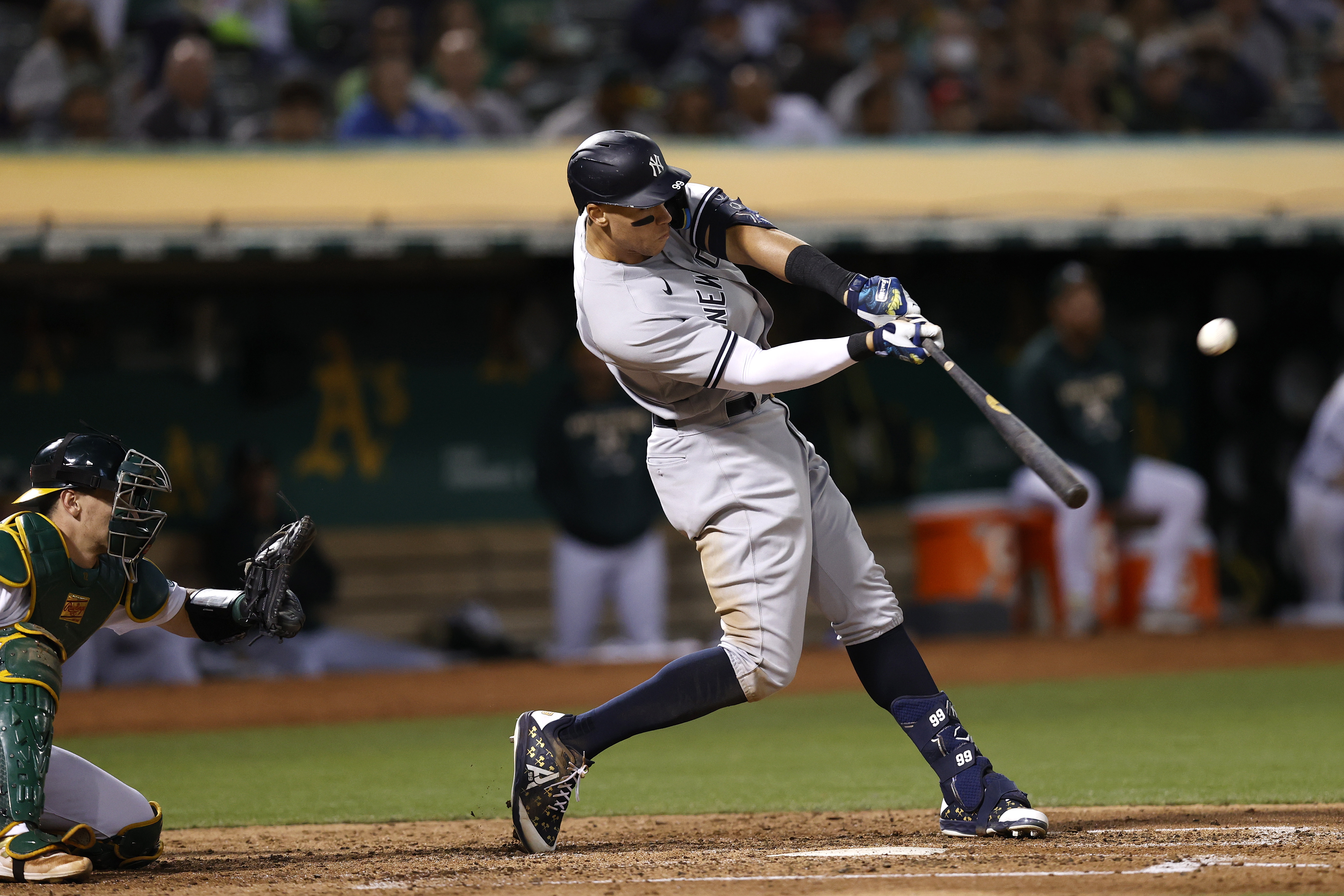 Aaron Judge rompió el récord de jonrones de Roger Maris en la Liga Americana (Video)