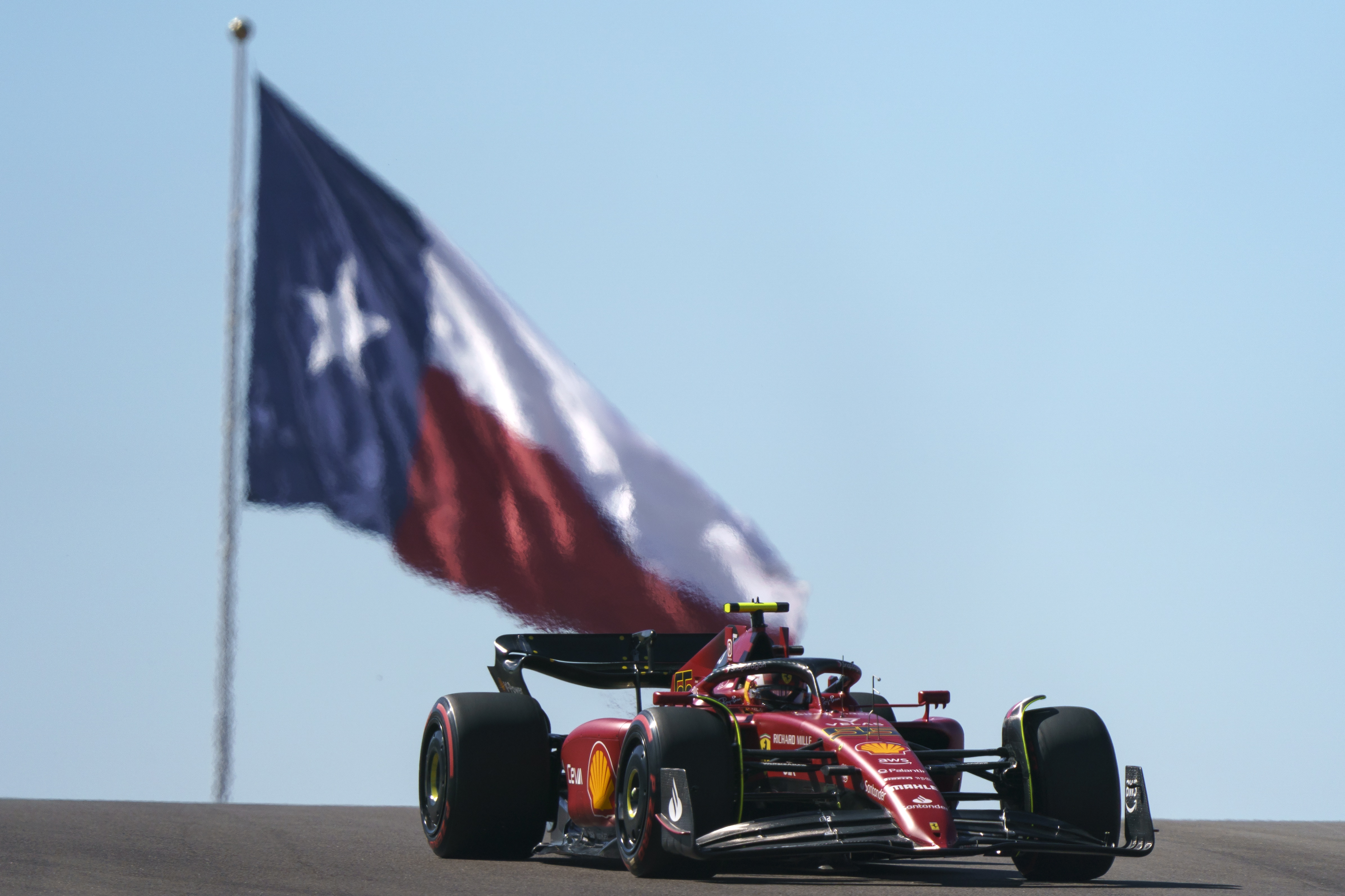 Ferrari dominó los entrenamientos libres del Gran Premio de EEUU