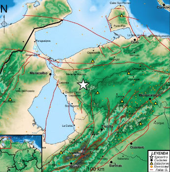 Sismo de magnitud 3.7 al sureste del estado Zulia