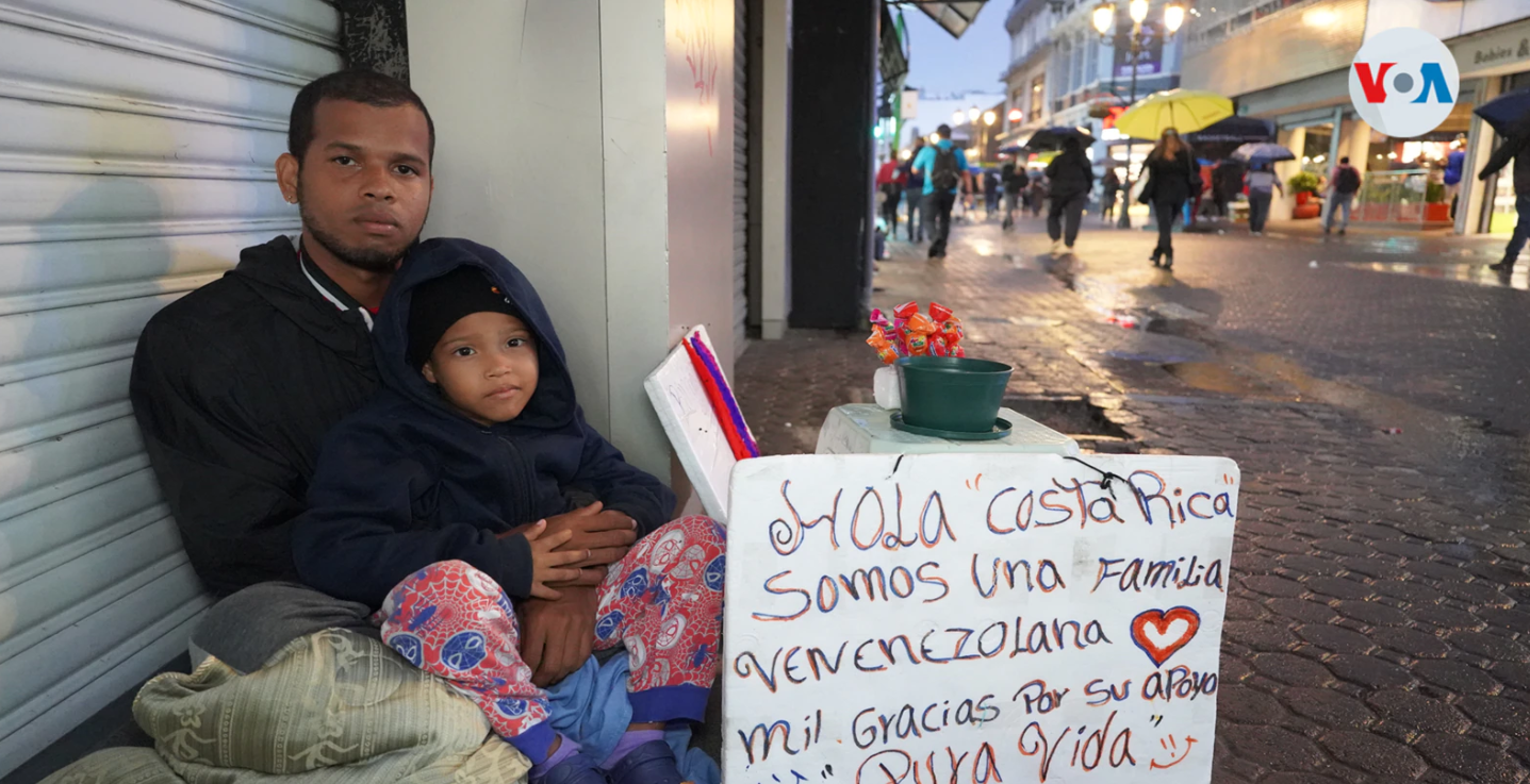 El dilema de los migrantes venezolanos varados en Costa Rica