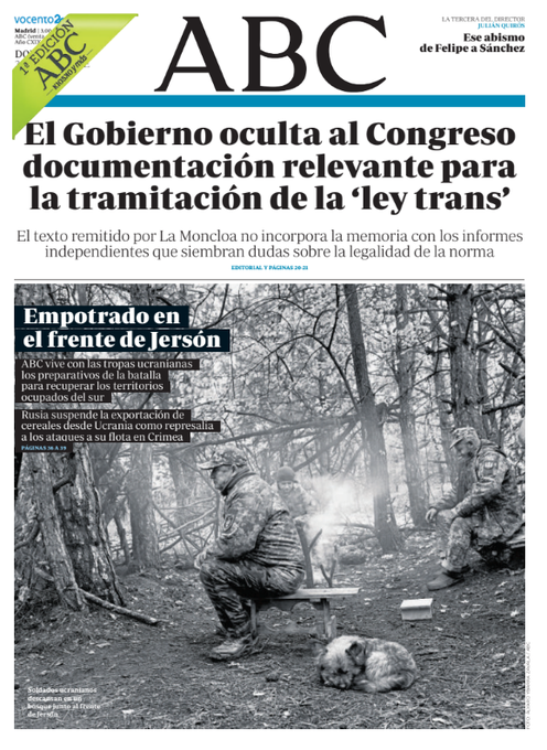 Portadas de la prensa internacional de este domingo 30 de octubre de 2022