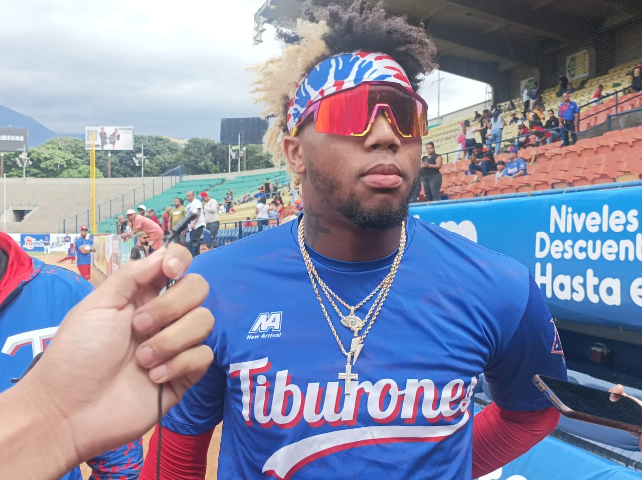 Las limitaciones de Bravos y su debut con Tiburones en la Lvbp: Ronald Acuña Jr. lo cuenta todo (VIDEO)