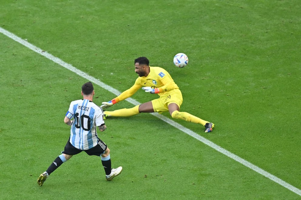 Los tres goles anulados a Argentina frente a Arabia Saudita por el offside semiautomático