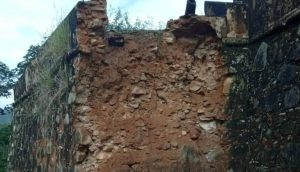 Avanza derrumbe del Castillo Santa Rosa en Margarita ante indiferencia del Instituto de Patrimonio Cultural