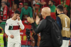 Cristiano Ronaldo, récord y lágrimas en Qatar