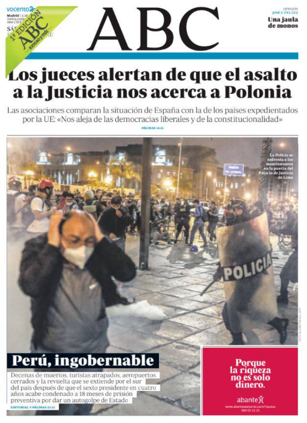 Portadas de la prensa internacional de este sábado 17 de diciembre de 2022