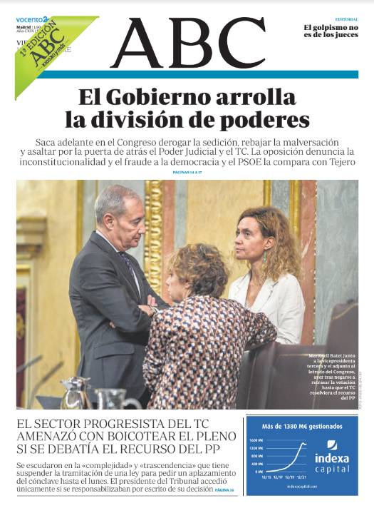 Portadas de la prensa internacional de este viernes 16 de diciembre de 2022