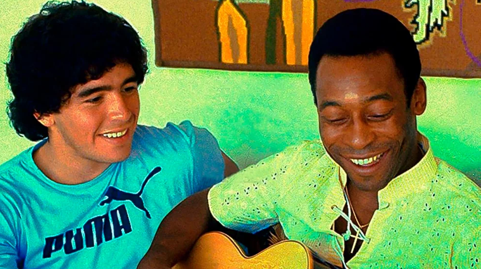 De la admiración a la rivalidad: fotos y detalles de la intensa relación entre Maradona y Pelé