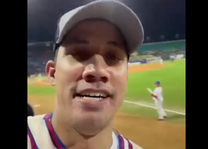 VIDEO: el esperanzador mensaje de Guaidó desde el juego de los Tiburones