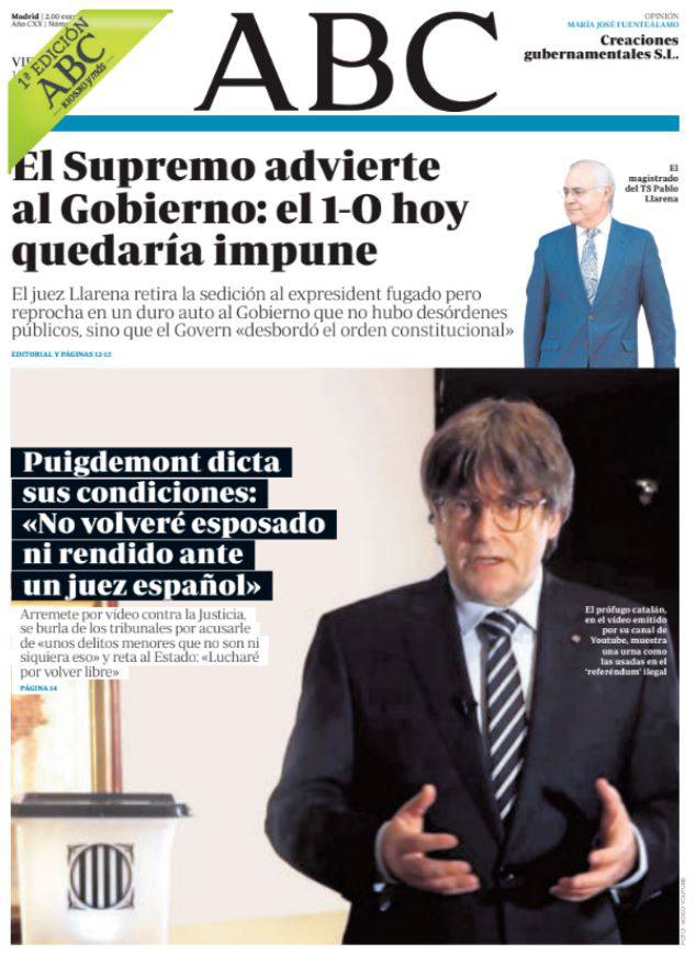 Portadas de la prensa internacional de este viernes 13 de enero de 2023