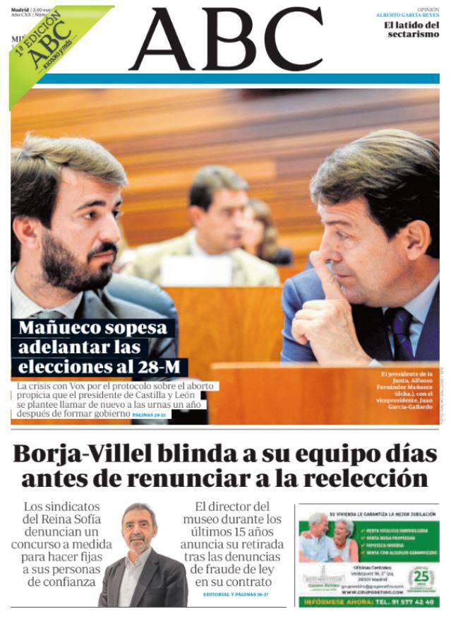 Portadas de la prensa internacional de este miércoles 18 de enero de 2023