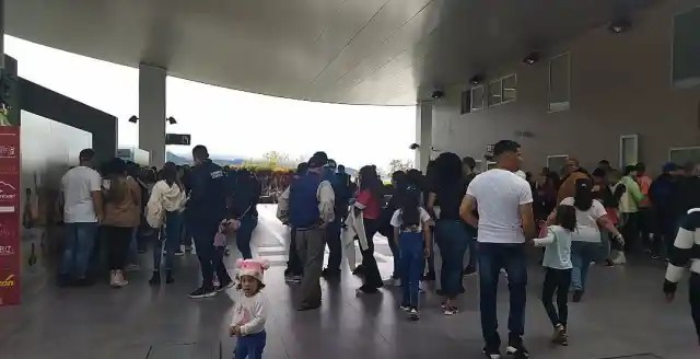 Despite the crisis, they report a significant influx of tourists on the Mérida cable car during holidays