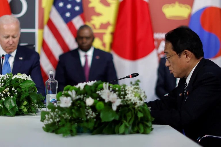 Tras amenazas de Rusia, la Casa Blanca anunció un encuentro entre Biden y el primer ministro de Japón