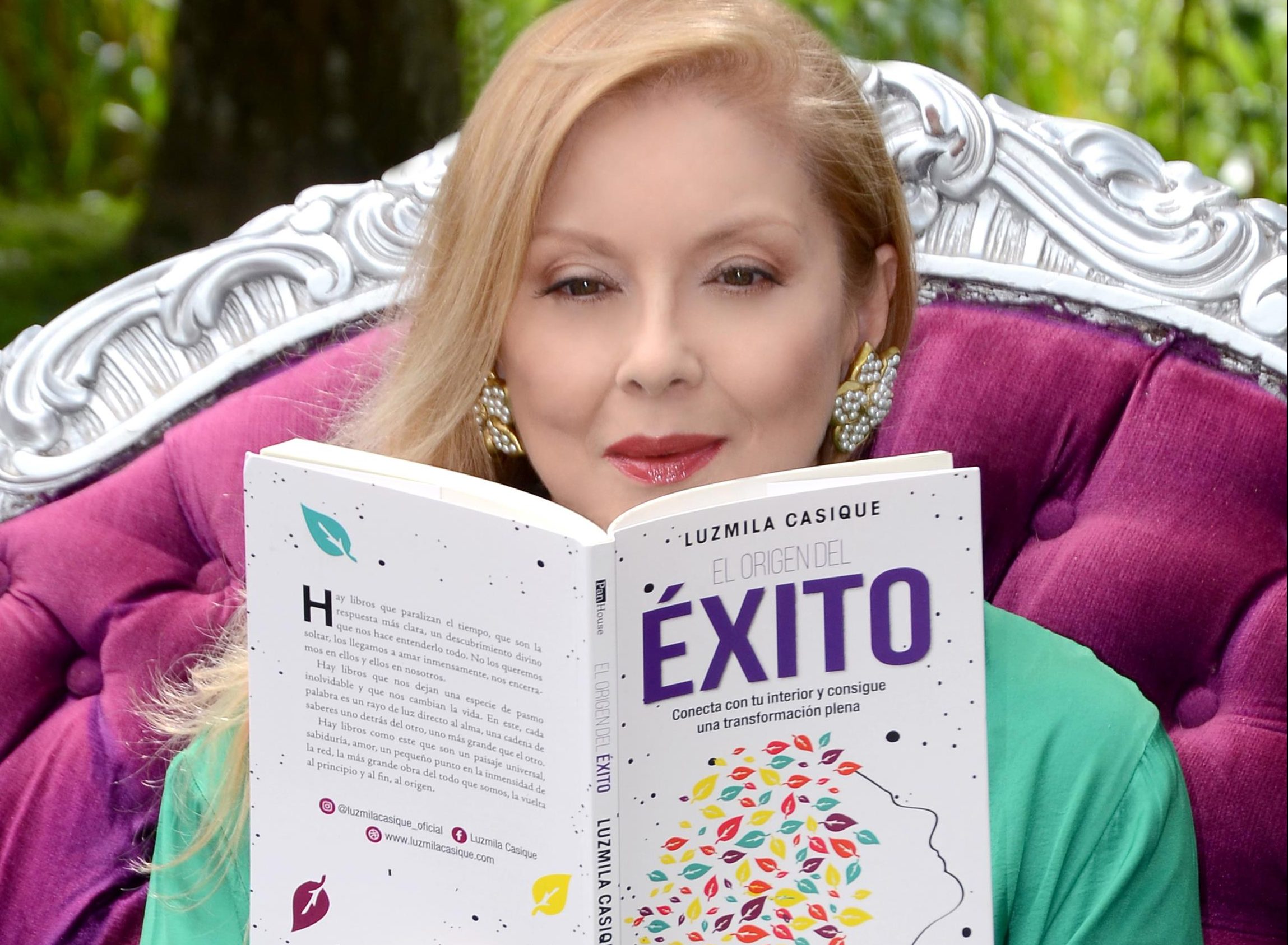 Venezolana presentó su libro para promover el éxito desde el interior del ser